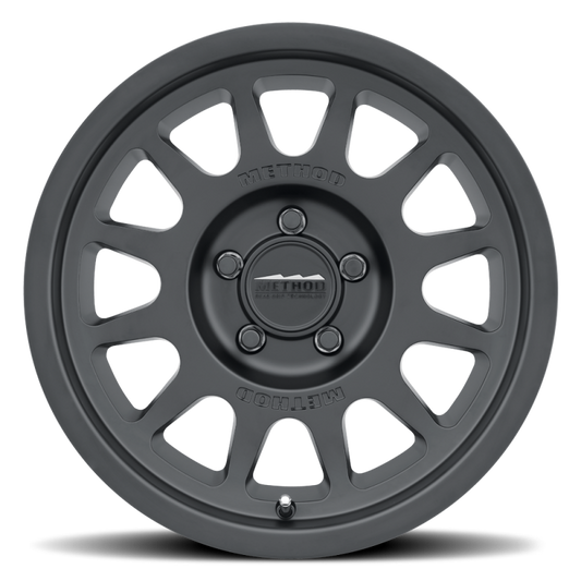 Method MR703 17x8.5 +25mm Offset 5x5 71.5mm CB Matte Black Wheel