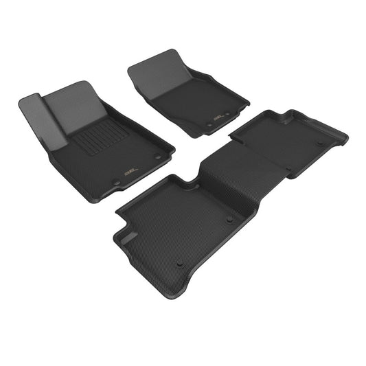 3D MAXpider 22-25 Jeep Grand Cherokee 4XE (WL) Kagu 1st 2nd Row - Set (Black)