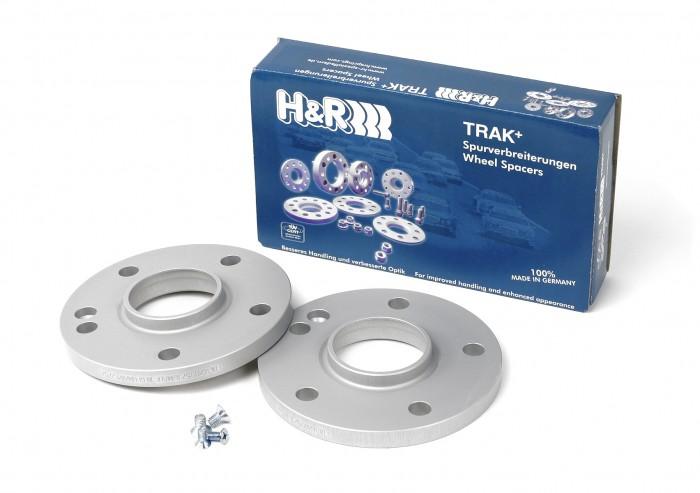 H&R Trak+ 25mm DRM Wheel Adaptor Bolt 5/114.3 Center Bore 64.1 Stud Thread 12x1.5 - Black